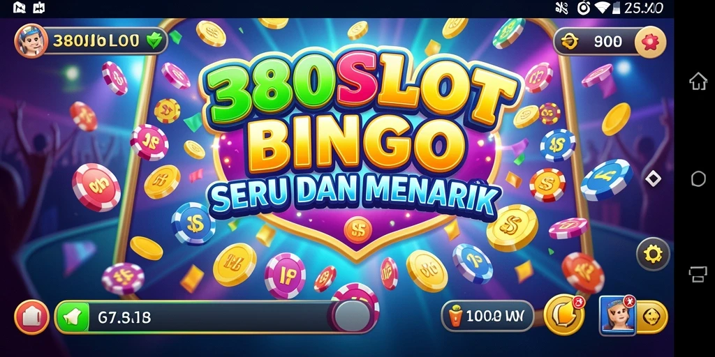 Tampilan gameplay Bingo yang seru di 380SLOT.