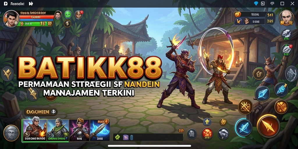 Screenshot gameplay <strong>BATIK88</strong> menunjukkan aksi mendebarkan dan grafis yang memukau.