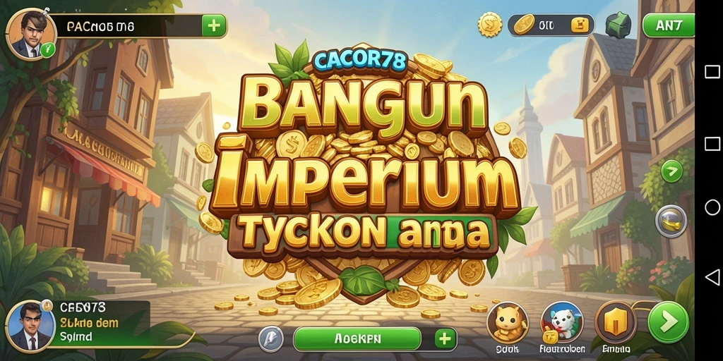 Tangkapan layar utama CACOR78 menampilkan gameplay Tycoon yang seru dan menarik.