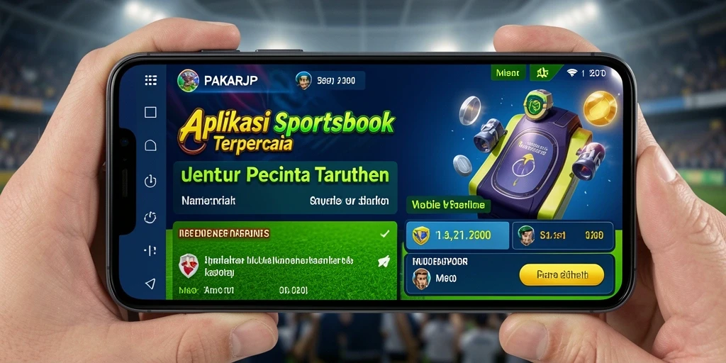 Screenshot gameplay PAKARJP yang menampilkan taruhan olahraga langsung.