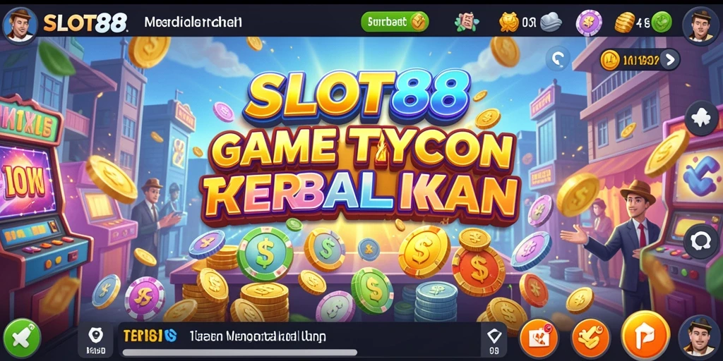 Tampilan menarik dari gameplay SLOT88 dengan suasana kasino yang meriah.