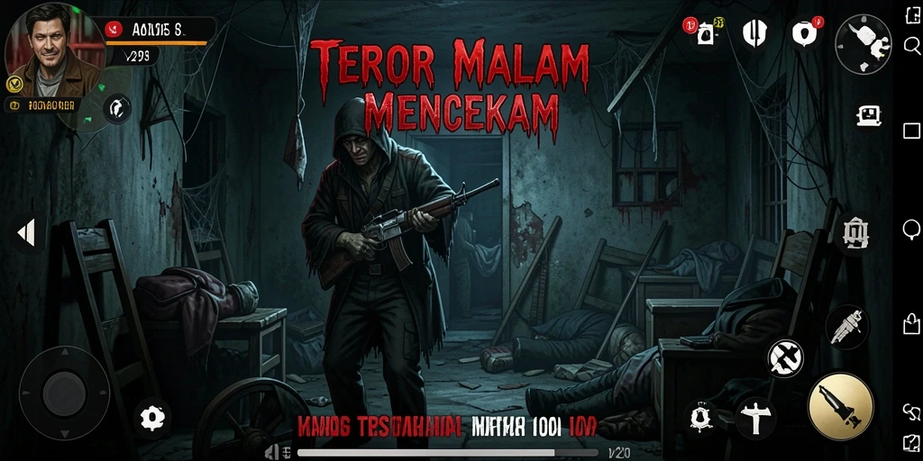 Cuplikan gameplay menyeramkan dari V21 yang mencekam.